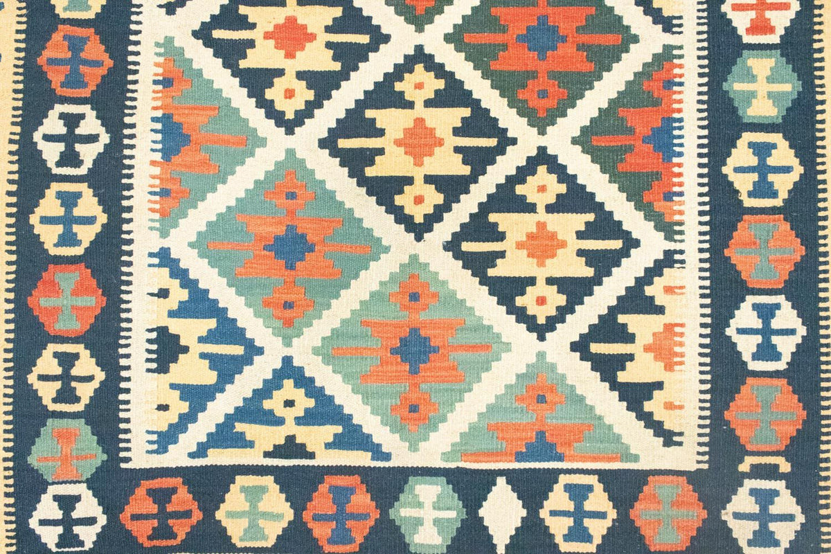 Kelim Rug - Oriental - 187 x 126 cm - blue