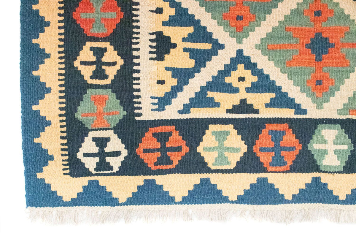 Kelim Rug - Oriental - 187 x 126 cm - blue