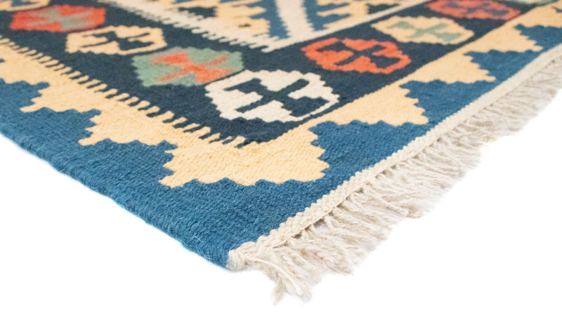 Kelim Rug - Oriental - 187 x 126 cm - blue