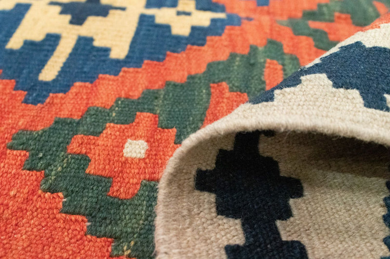 Kelim Rug - Oriental - 185 x 122 cm - orange