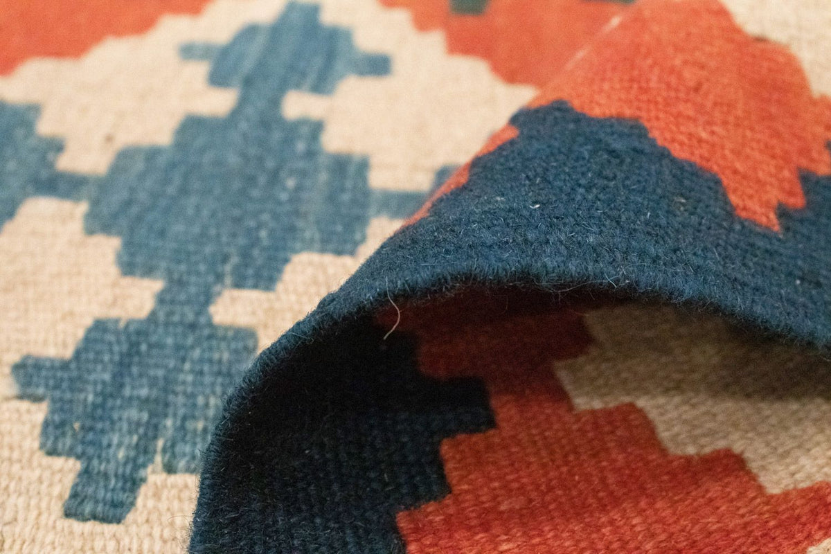 Kelim Rug - Oriental - 174 x 117 cm - blue