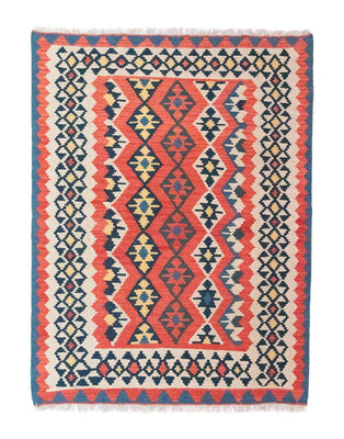 Kelim Rug - Oriental - 174 x 128 cm - red