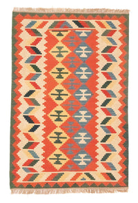 Kelim Rug - Oriental - 184 x 120 cm - orange