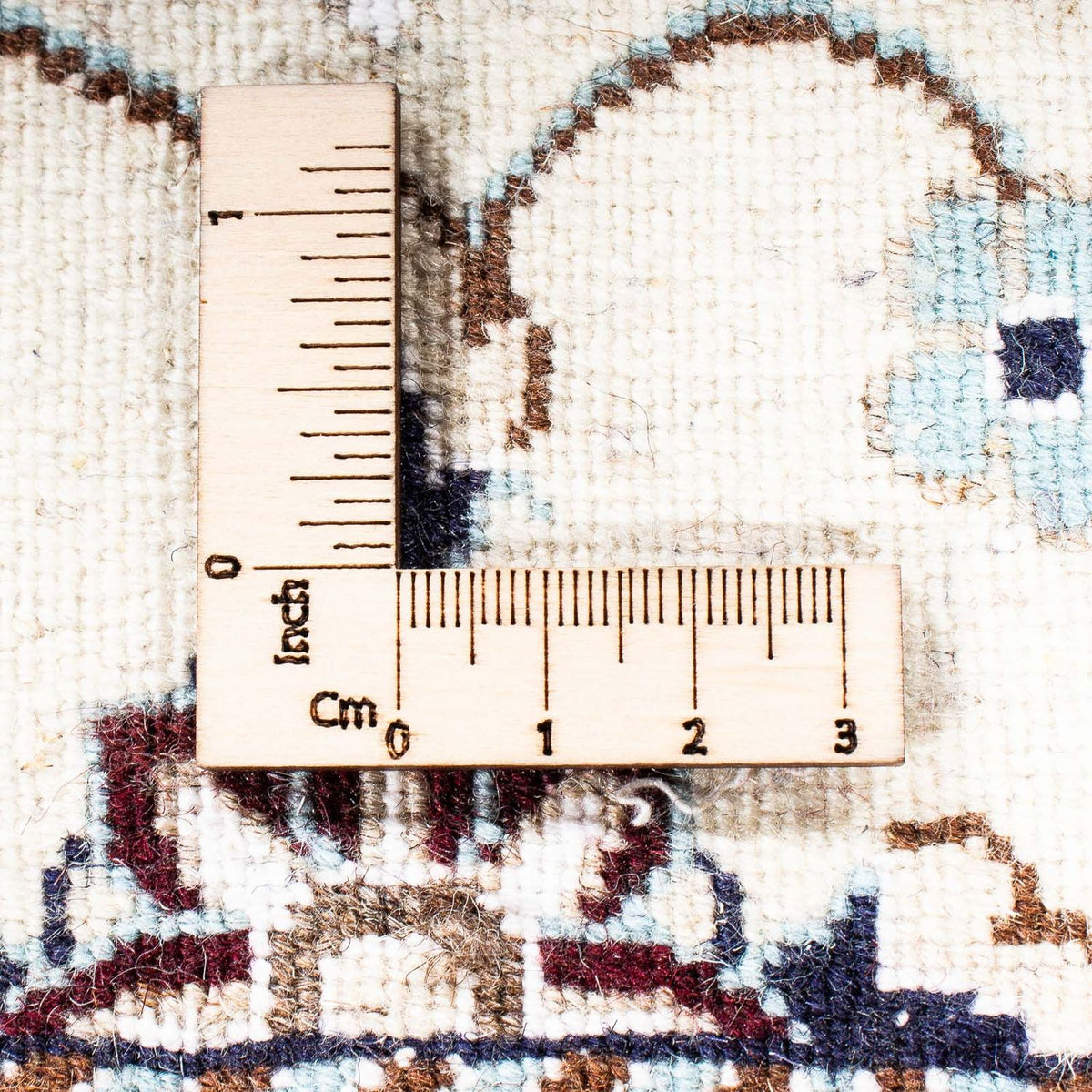 Runner Perser Rug - Nain - Royal - 196 x 63 cm - beige