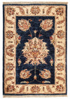 Ziegler Rug 62x95cm - Oriental Rug - Rectangle / Dark Blue / 62 x 95 cm Rectangle