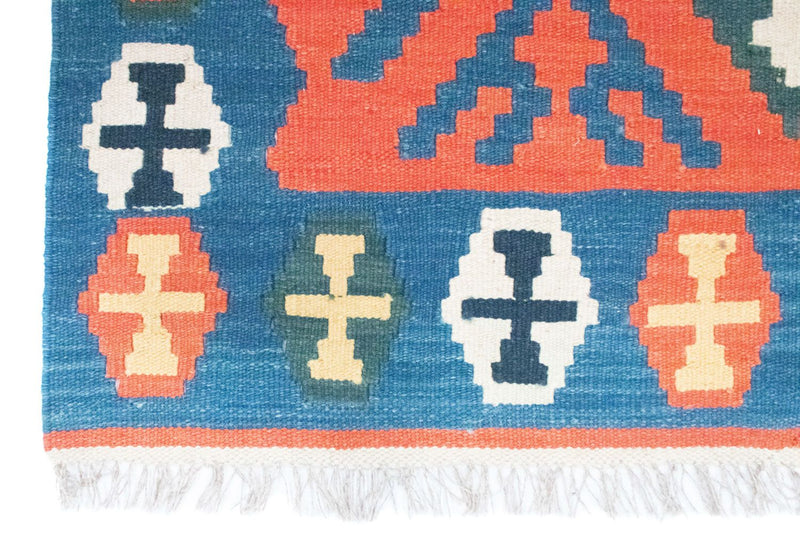 Kelim Rug - Oriental - 181 x 126 cm - orange