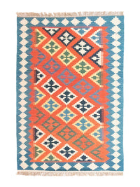 Kelim Rug - Oriental - 180 x 120 cm - orange