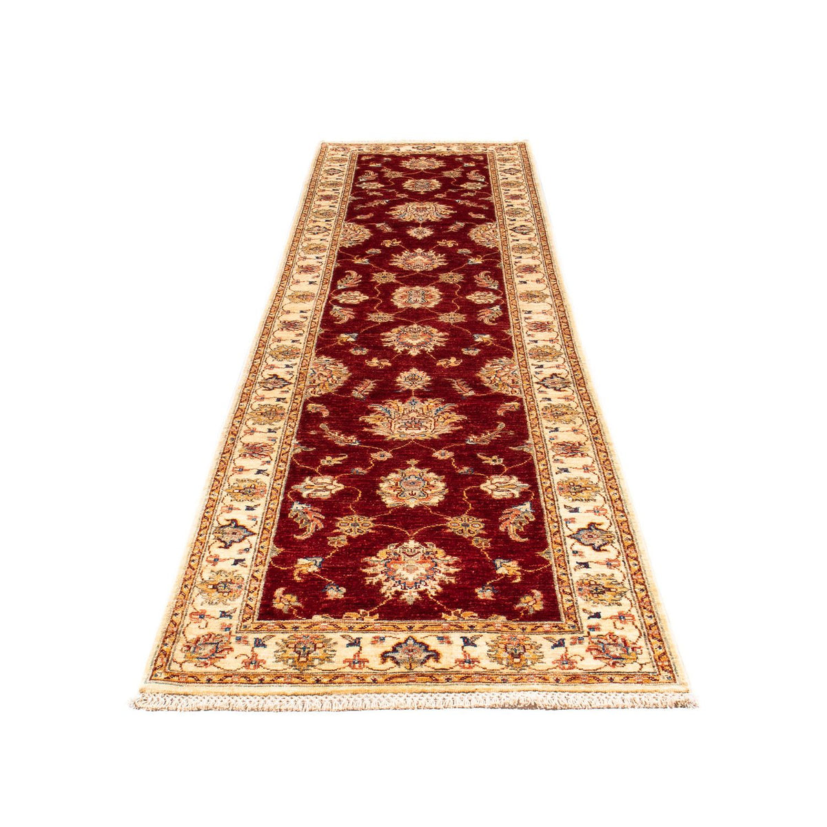 Runner Ziegler Rug - 310 x 76 cm - dark red