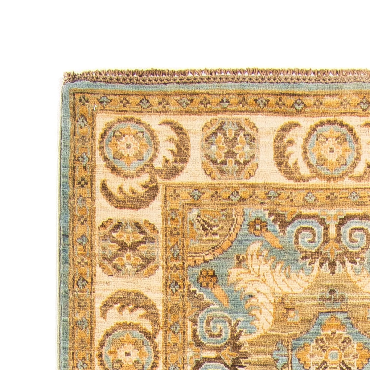 Runner Ziegler Rug - Ariana - 298 x 89 cm - light blue