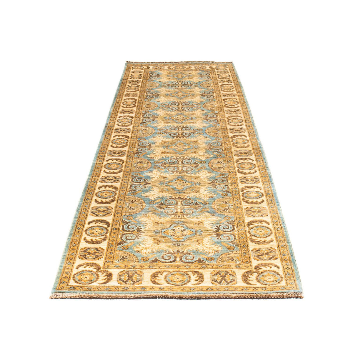 Runner Ziegler Rug - Ariana - 298 x 89 cm - light blue