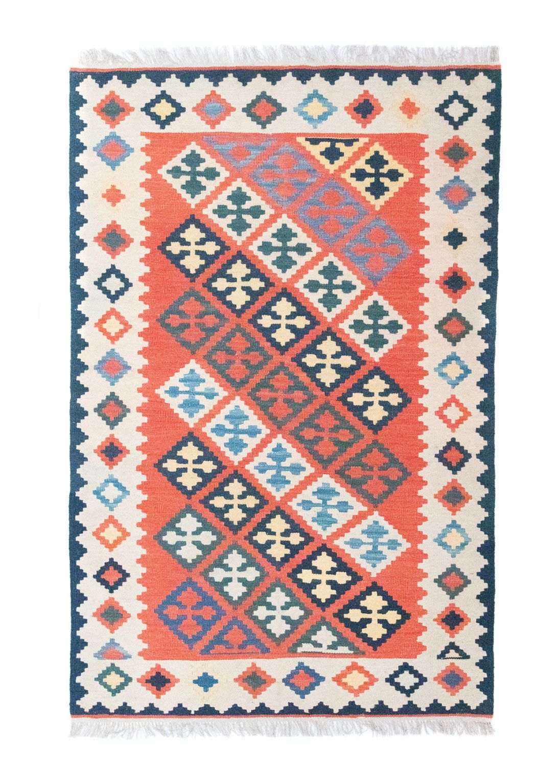 Kelim Rug - Oriental - 186 x 120 cm - orange