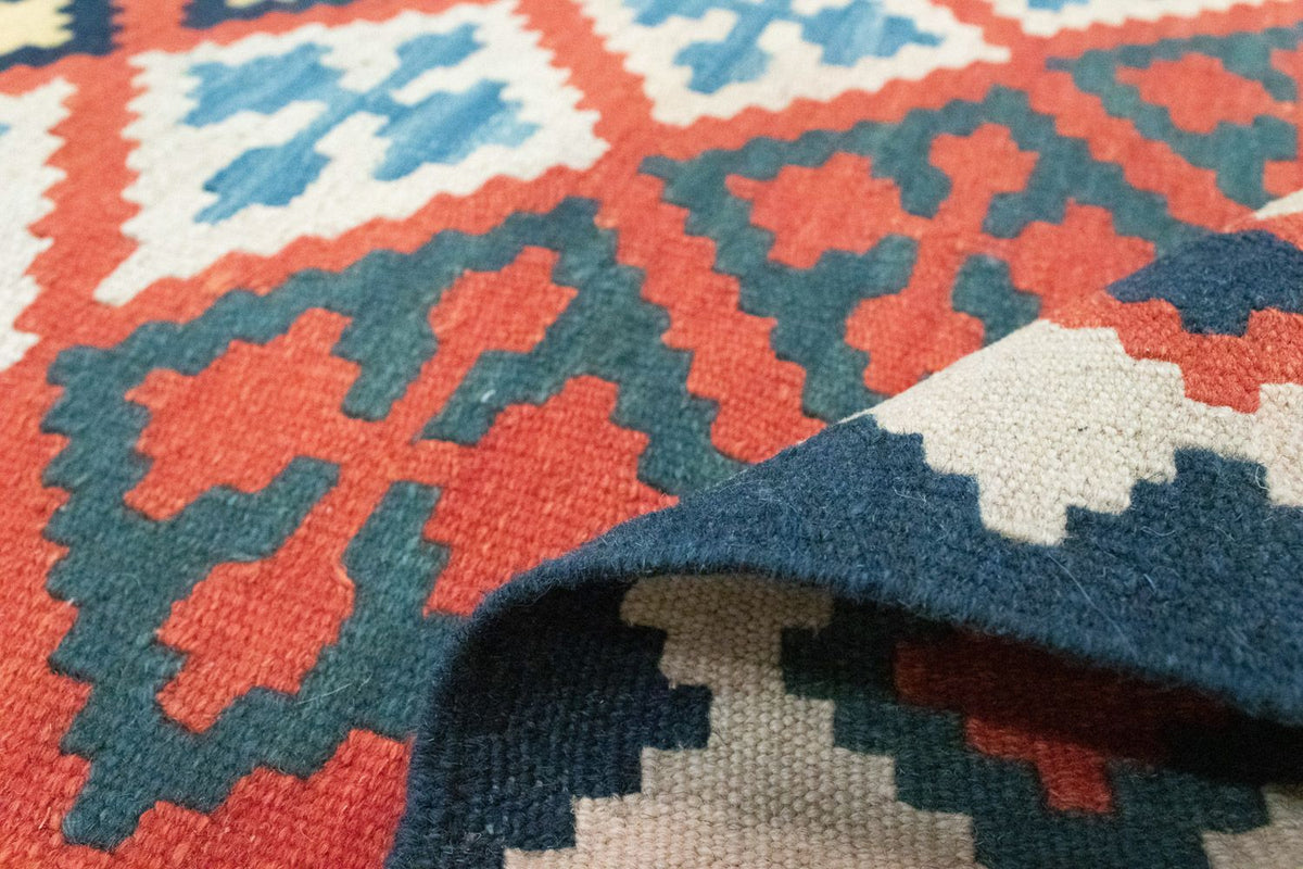 Kelim Rug - Oriental - 186 x 120 cm - orange