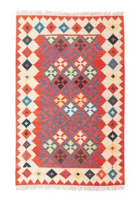 Kelim Rug - Oriental - 183 x 120 cm - orange