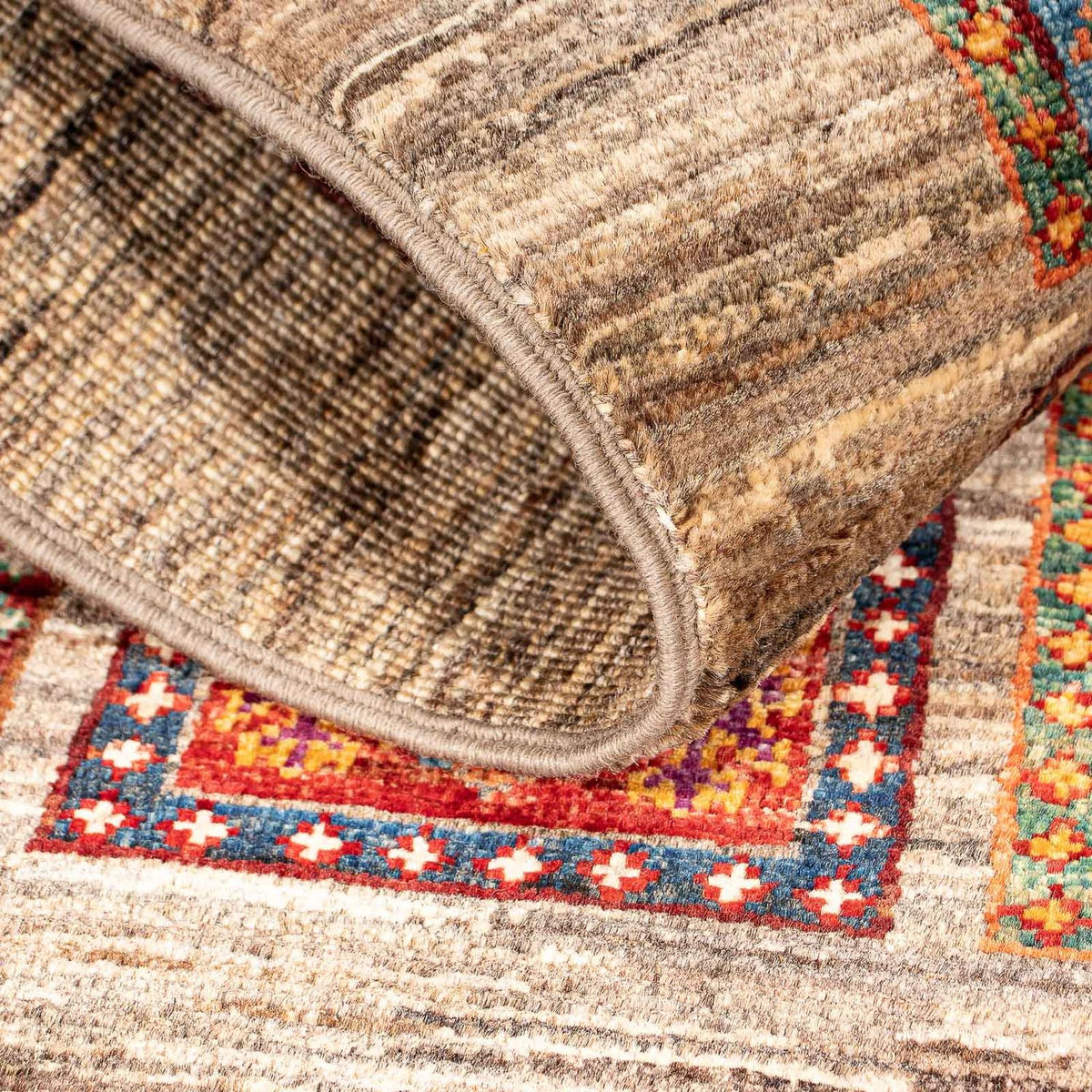 Ziegler Rug - Bakhtiari - 93 x 63 cm - dark brown