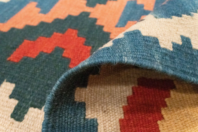 Kelim Rug - Oriental - 177 x 130 cm - blue