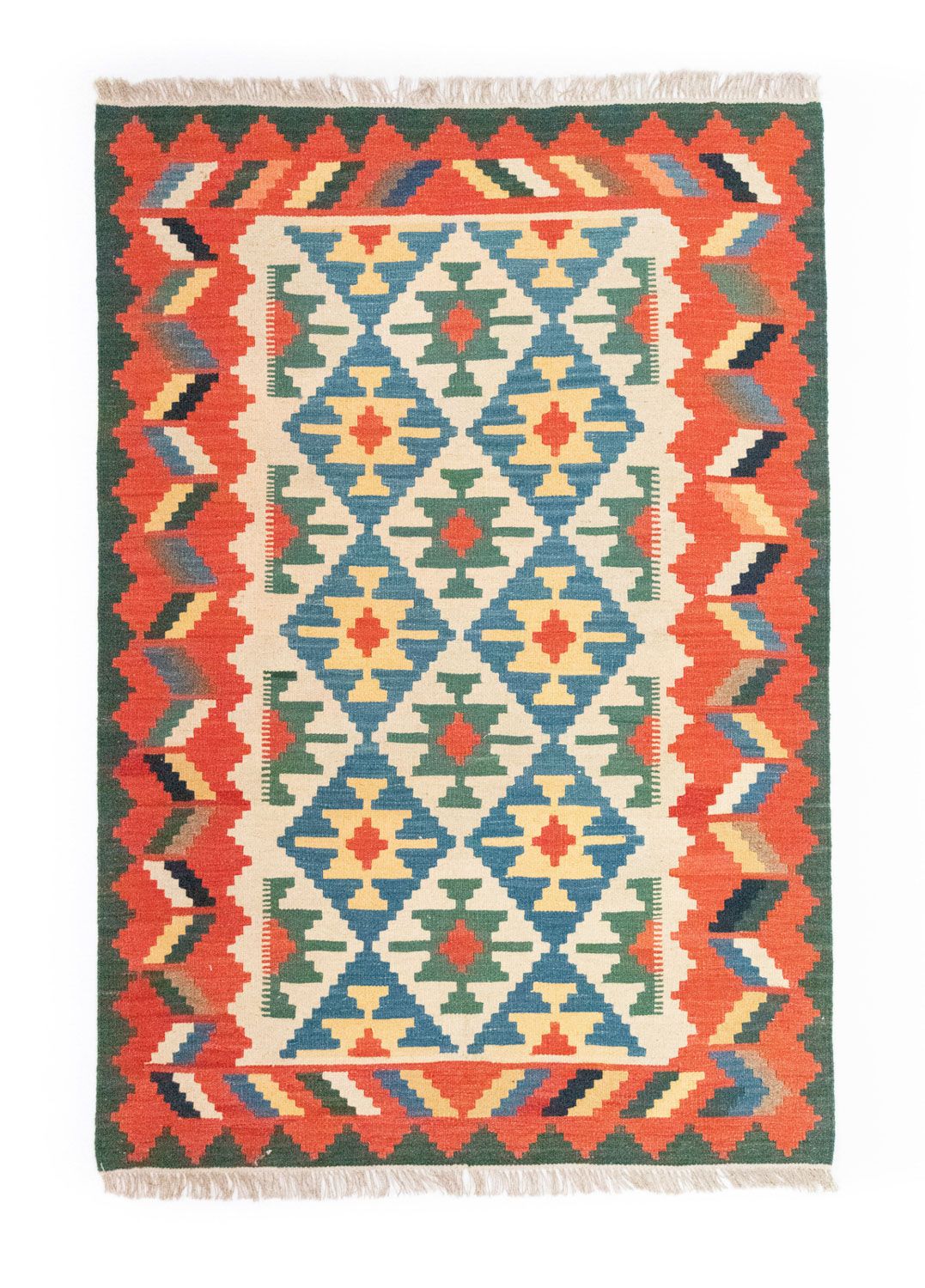 Kelim Rug - Oriental - 180 x 123 cm - orange