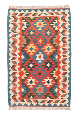 Kelim Rug - Oriental - 185 x 119 cm - orange