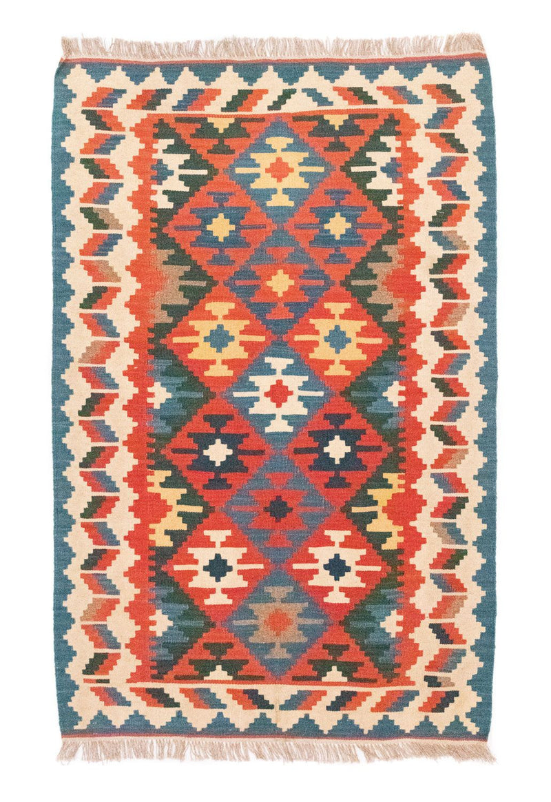 Kelim Rug - Oriental - 185 x 119 cm - orange
