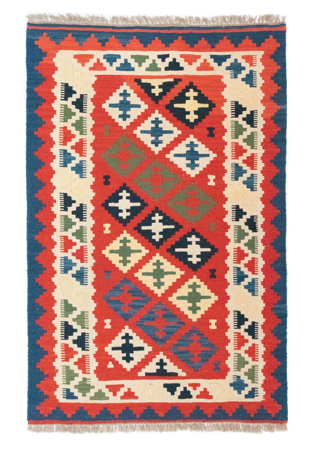Kelim Rug - Oriental - 150 x 102 cm - multicolored