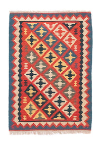 Kelim Rug - Oriental - 150 x 102 cm - red