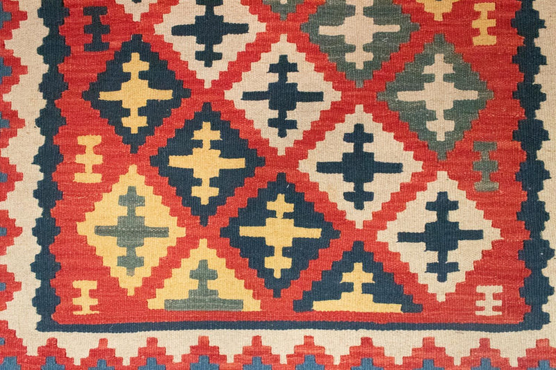 Kelim Rug - Oriental - 150 x 102 cm - red