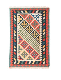Kelim Rug - Oriental - 150 x 104 cm - orange
