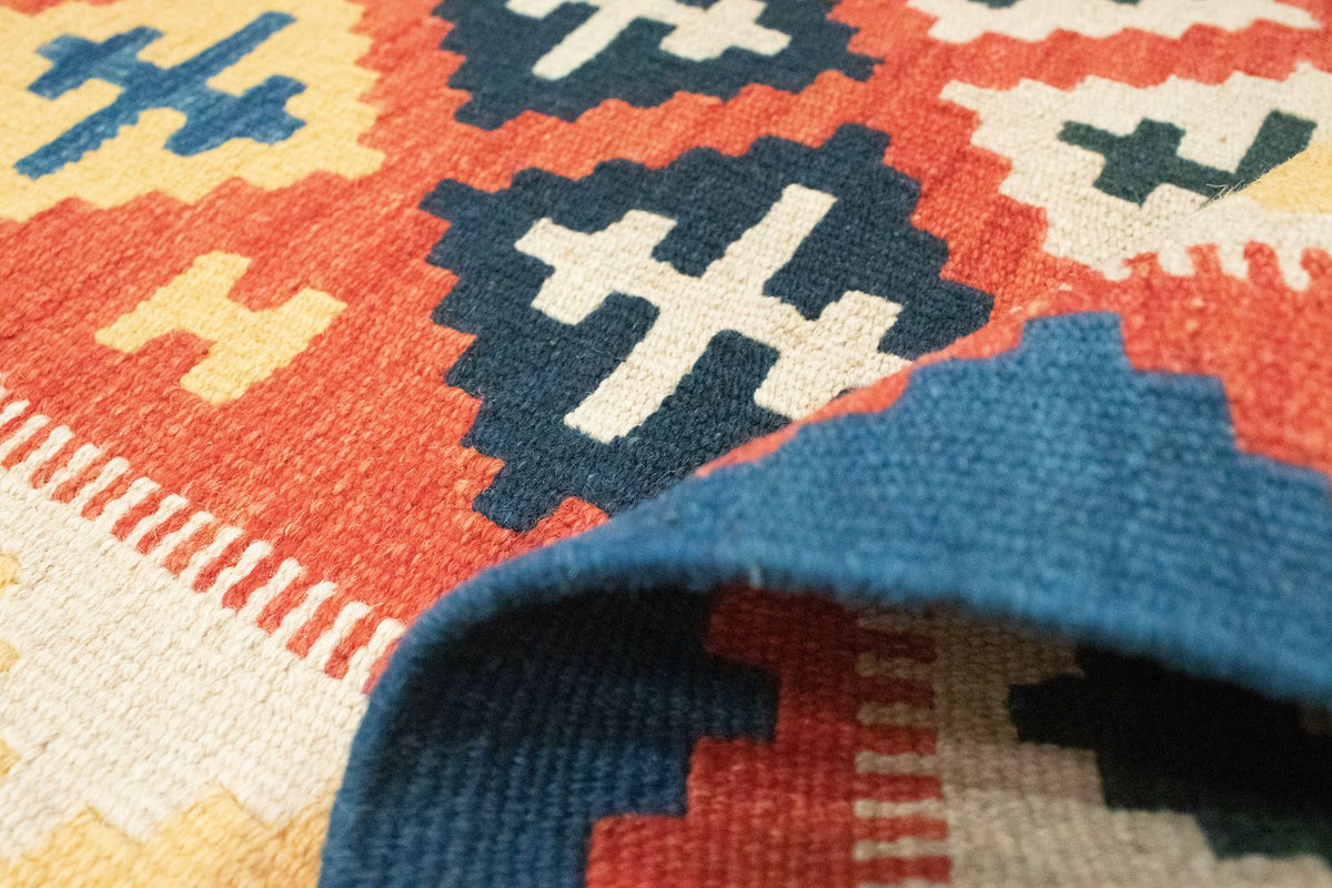 Kelim Rug - Oriental - 152 x 99 cm - orange