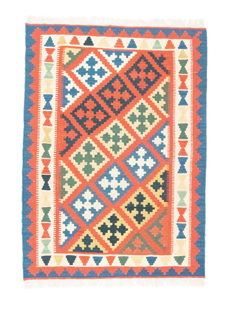 Kelim Rug - Oriental - 148 x 106 cm - orange