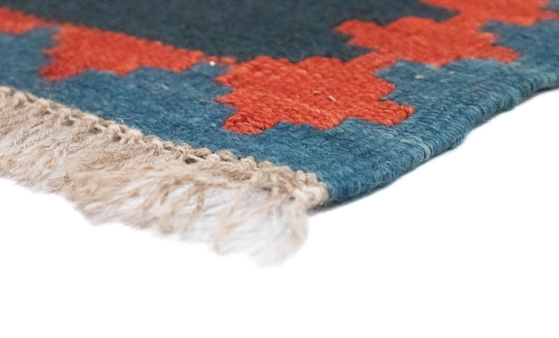 Kelim Rug - Oriental - 144 x 110 cm - blue