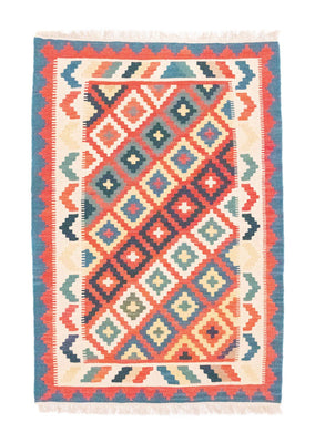 Kelim Rug - Oriental - 151 x 102 cm - blue