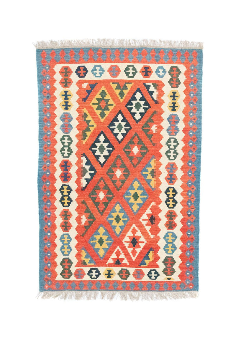 Kelim Rug - Oriental - 152 x 100 cm - orange