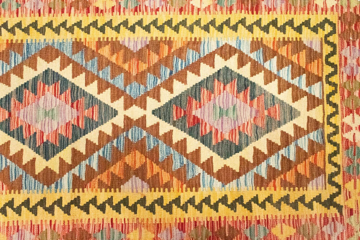 Runner Kelim Rug - Oriental - 200 x 99 cm - multicolored