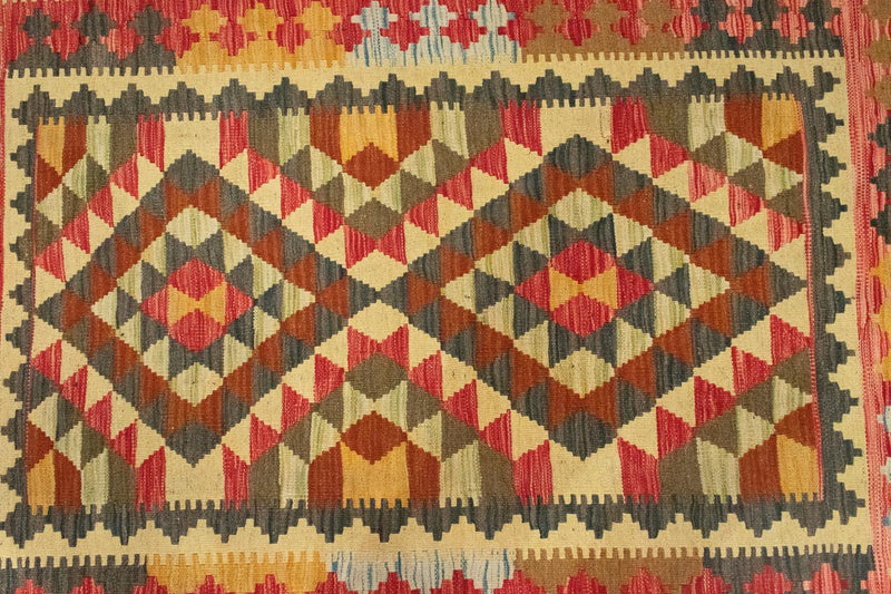 Kelim Rug - Oriental - 146 x 99 cm - orange