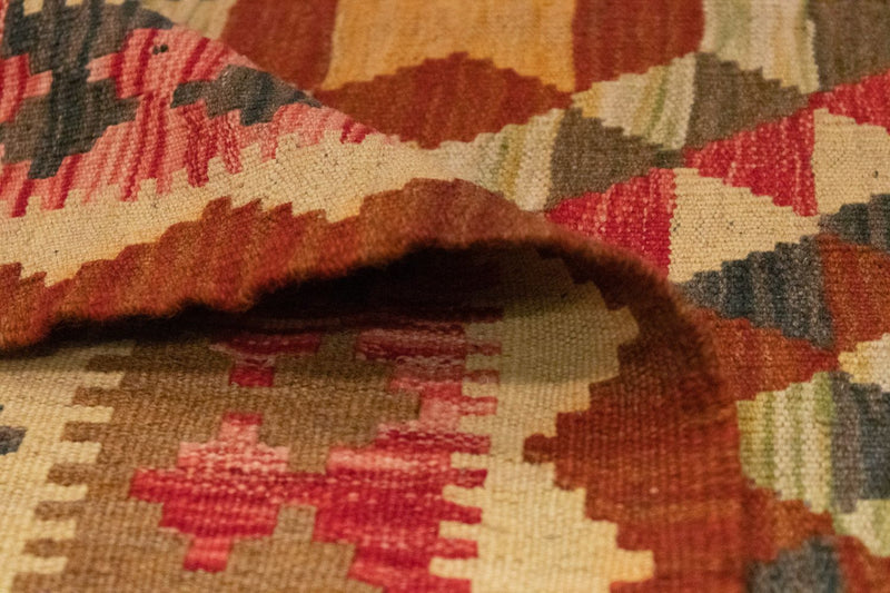 Kelim Rug - Oriental - 146 x 99 cm - orange