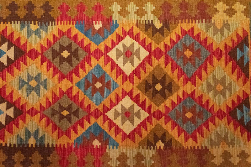 Kelim Rug - Oriental - 155 x 99 cm - brown