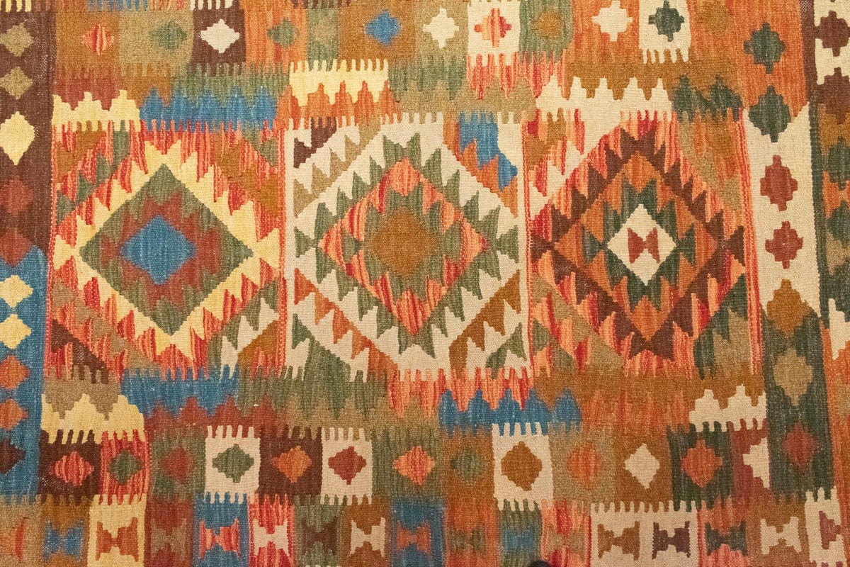 Kelim Rug - Oriental - 146 x 100 cm - orange