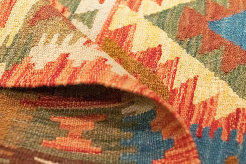 Kelim Rug - Oriental - 146 x 100 cm - orange