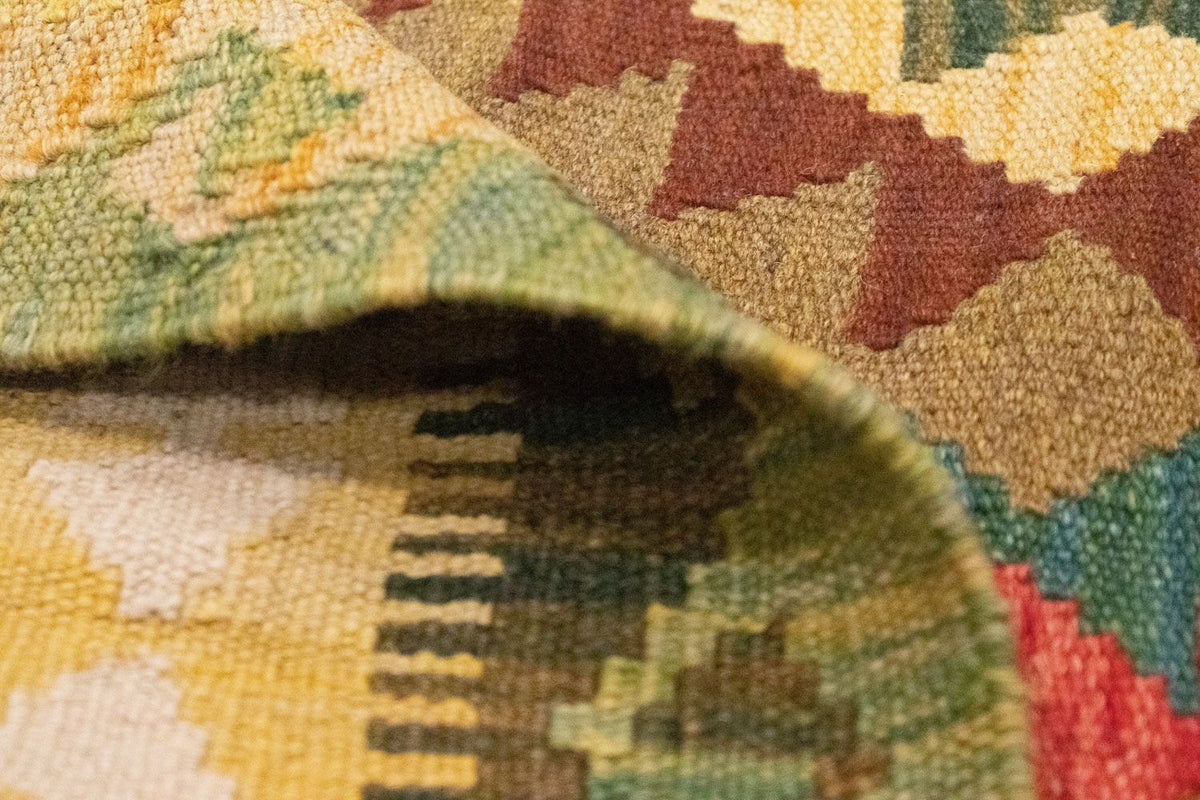 Kelim Rug - Oriental - 156 x 105 cm - green