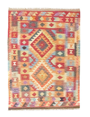 Kelim Rug - Oriental - 151 x 106 cm - multicolored