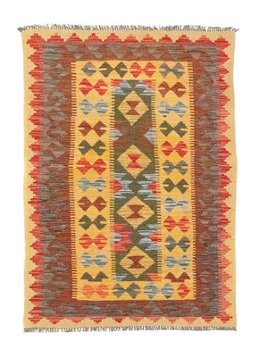 Kelim Rug - Oriental - 149 x 98 cm - yellow