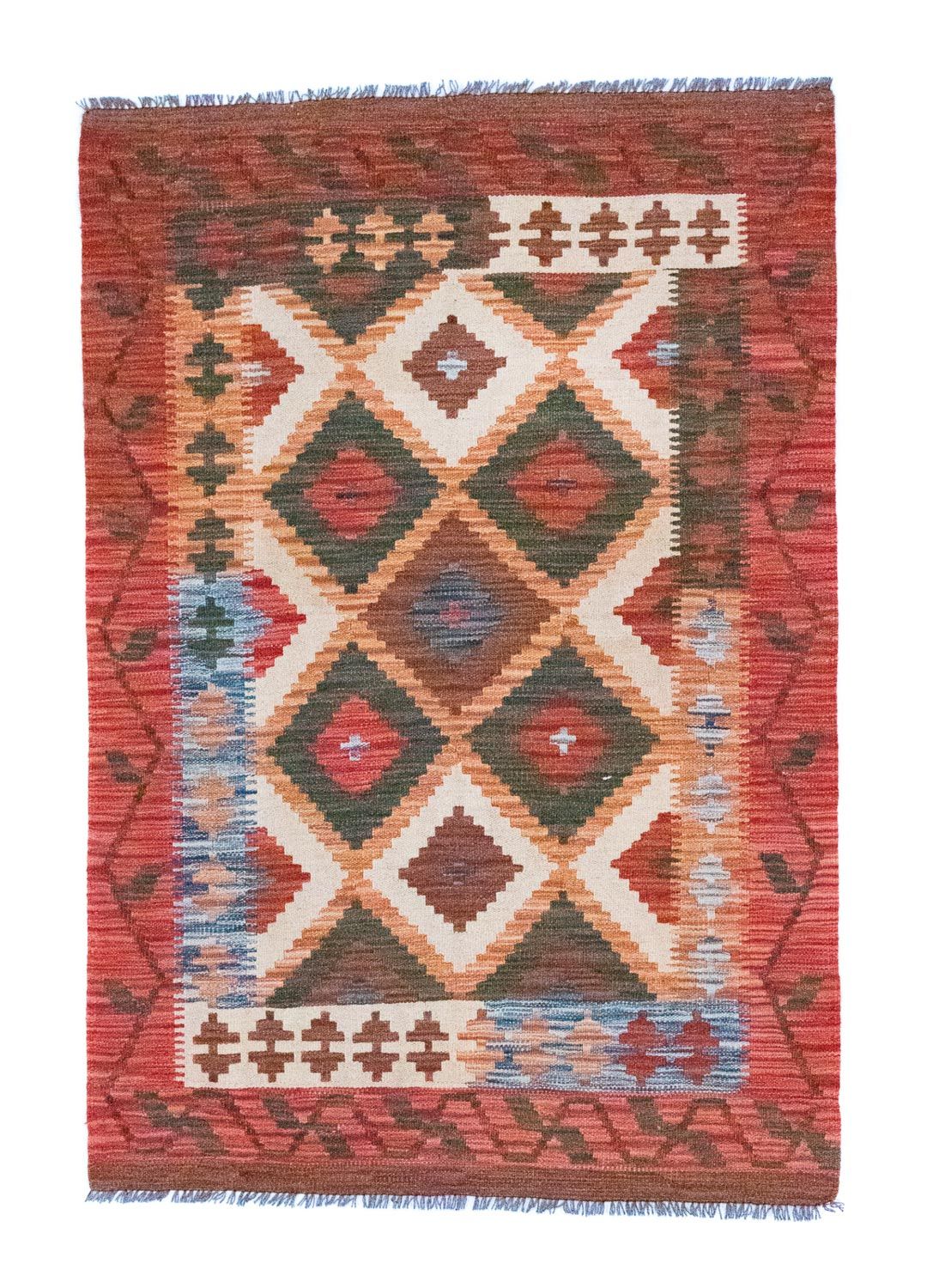 Kelim Rug - Oriental - 152 x 104 cm - multicolored