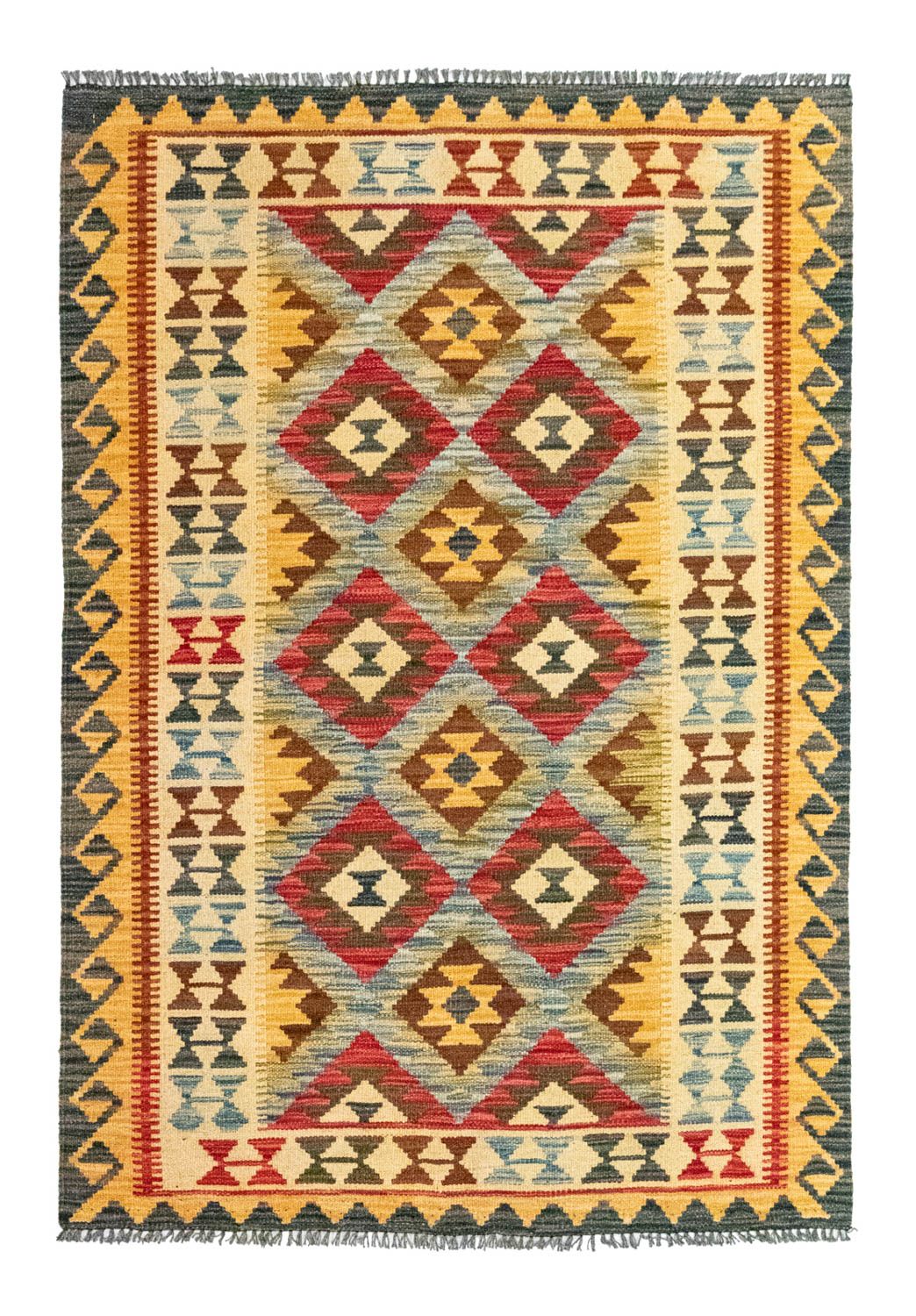 Kelim Rug - Oriental - 156 x 105 cm - green