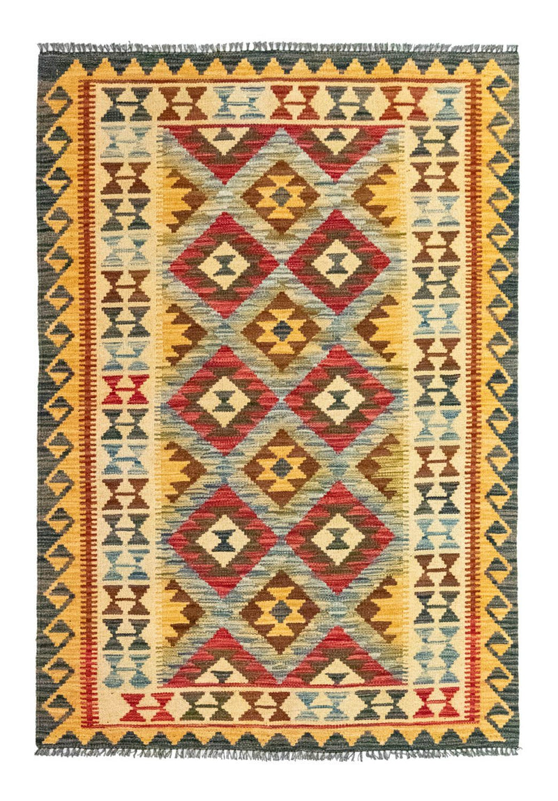 Kelim Rug - Oriental - 156 x 105 cm - green
