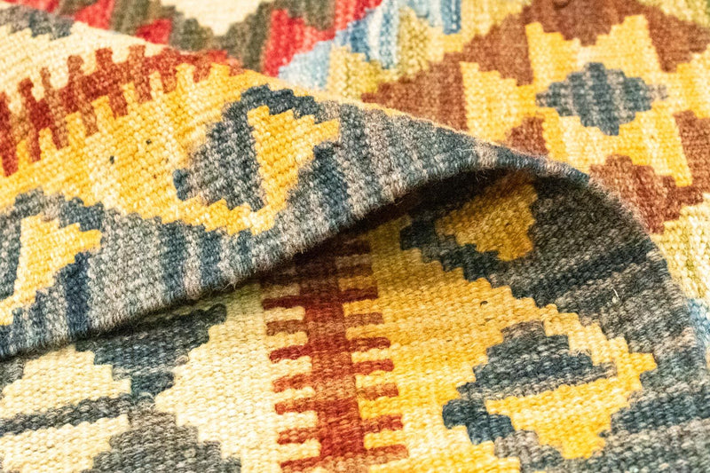 Kelim Rug - Oriental - 156 x 105 cm - green