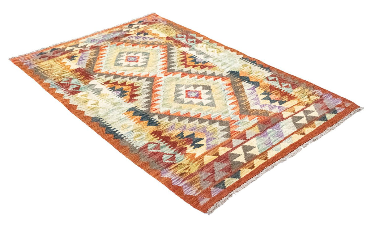Kelim Rug - Oriental - 147 x 97 cm - orange