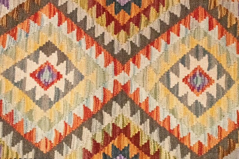 Kelim Rug - Oriental - 147 x 97 cm - orange