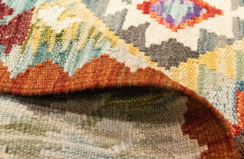 Kelim Rug - Oriental - 147 x 97 cm - orange