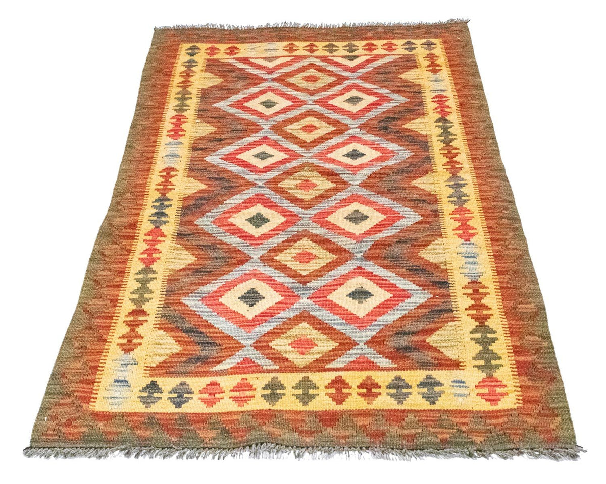 Kelim Rug - Oriental - 154 x 105 cm - orange