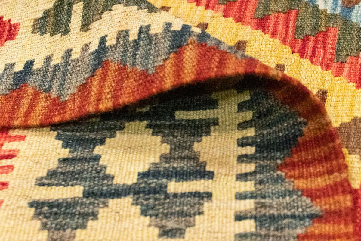 Runner Kelim Rug - Oriental - 209 x 95 cm - beige