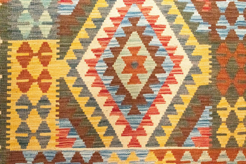 Runner Kelim Rug - Oriental - 204 x 103 cm - multicolored